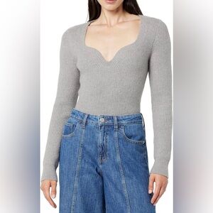 The Drop Gray Sweater - NWT